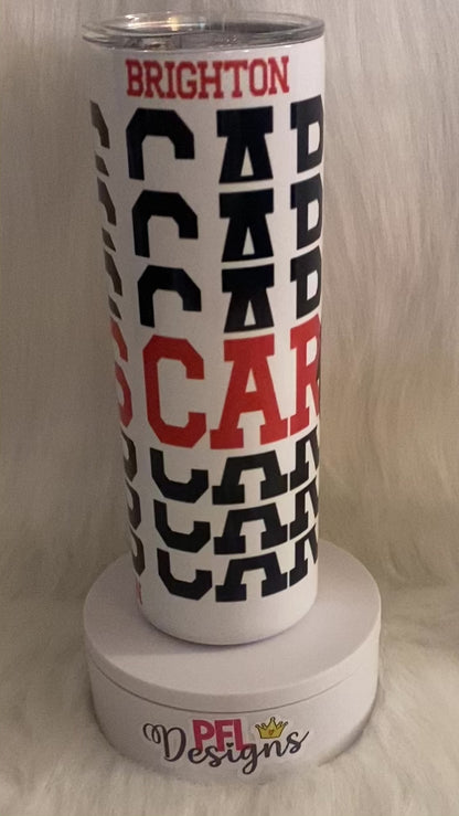 Brighton Cardinals Fan Tumbler